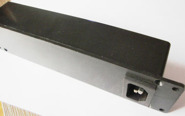 Weisen-multi Stecker-Sockel des Metallschwarze PDU-Stromverteiler-4 mit auf Aus-Schalter
